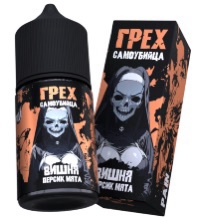 ГРЕХ х САМОУБИЙЦА (вишня, персик, мята)