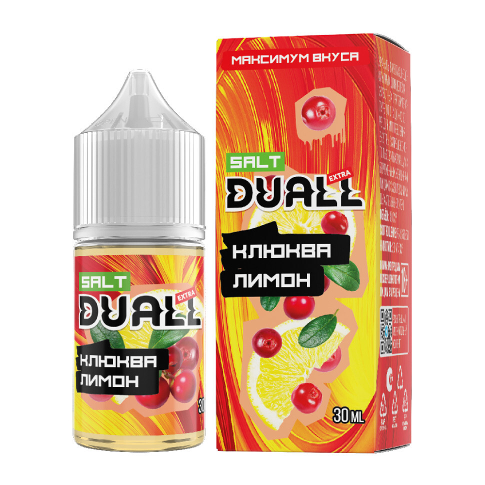 DUALL (клюква, лимон)