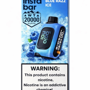 INSTA BAR 20000 (лимонад голубой малины, лёд)