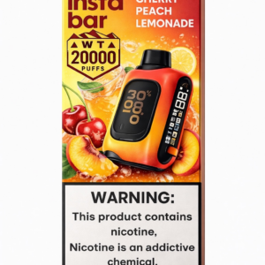 INSTA BAR 20000 (вишнёво-персиковый лимонад)